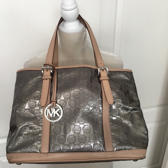 Michael kors tote bags silver and sand - Picture 12 of 12